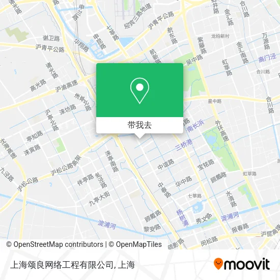 上海颂良网络工程有限公司地图