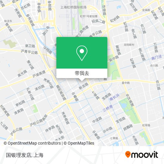国银理发店地图