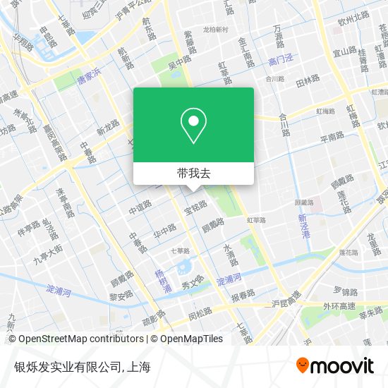 银烁发实业有限公司地图