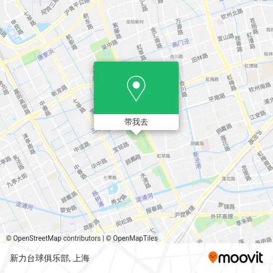 新力台球俱乐部地图