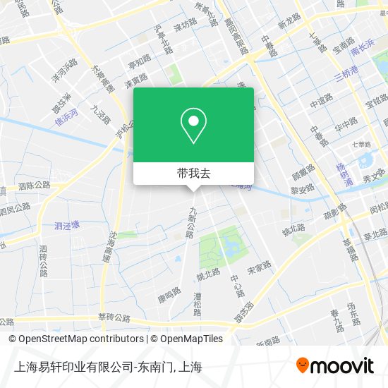 上海易轩印业有限公司-东南门地图