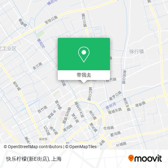 快乐柠檬(新E街店)地图