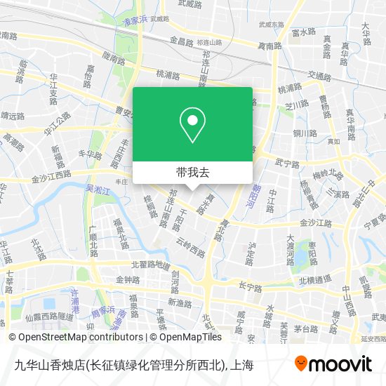 九华山香烛店(长征镇绿化管理分所西北)地图