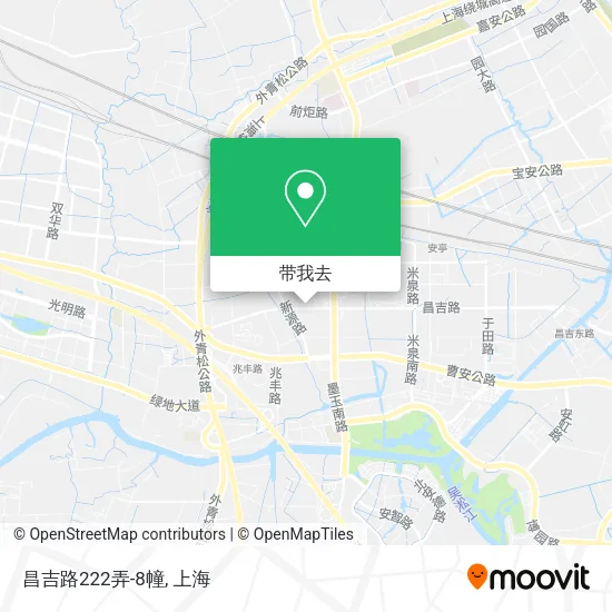 昌吉路222弄-8幢地图