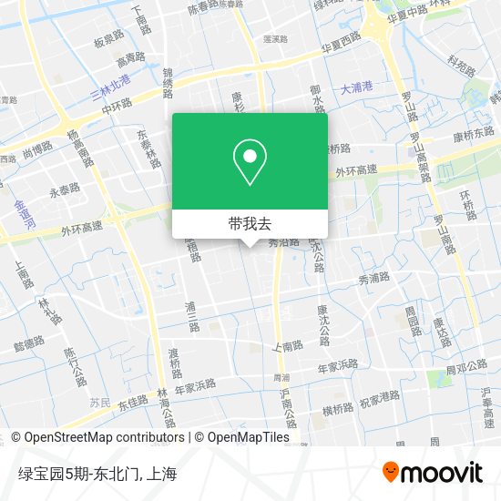绿宝园5期-东北门地图
