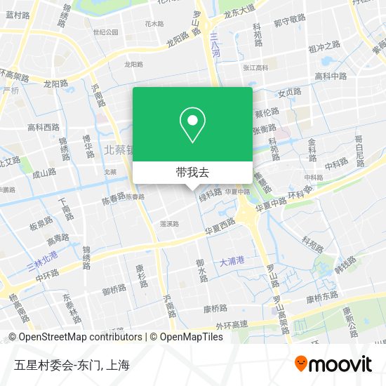五星村委会-东门地图
