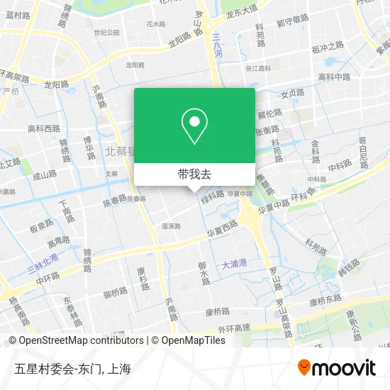 五星村委会-东门地图