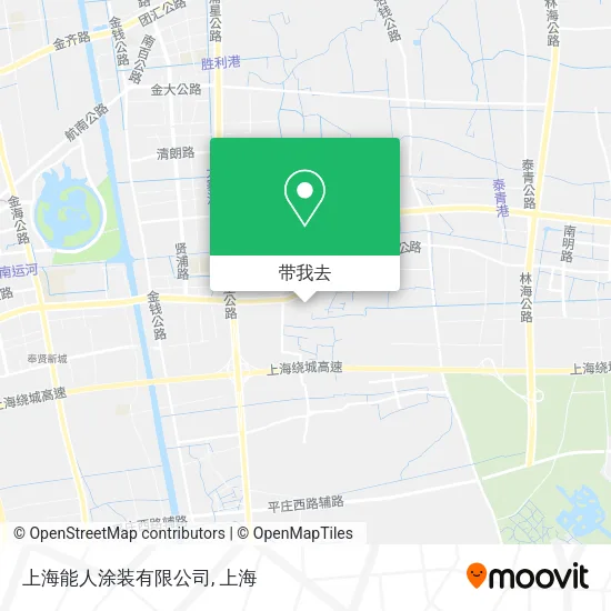 上海能人涂装有限公司地图
