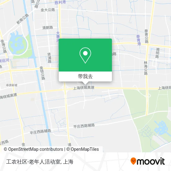 工农社区-老年人活动室地图