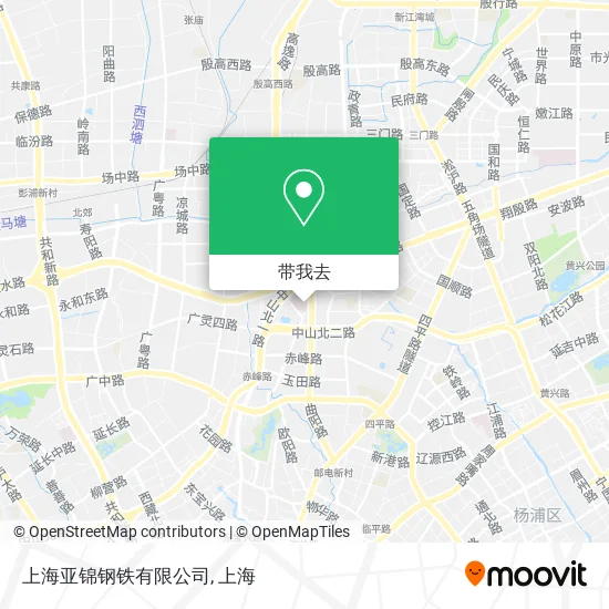 上海亚锦钢铁有限公司地图