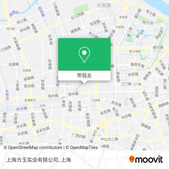 上海方玉实业有限公司地图