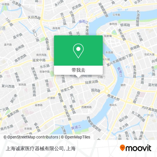 上海诚家医疗器械有限公司地图
