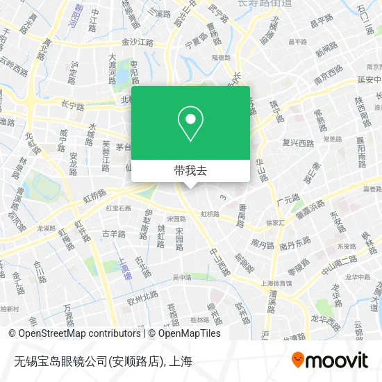 无锡宝岛眼镜公司(安顺路店)地图