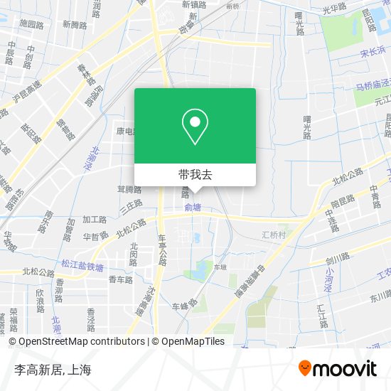 李高新居地图