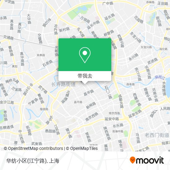 华纺小区(江宁路)地图