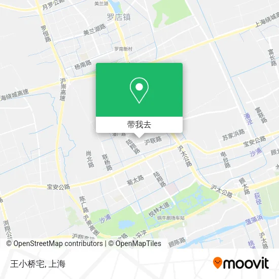 王小桥宅地图