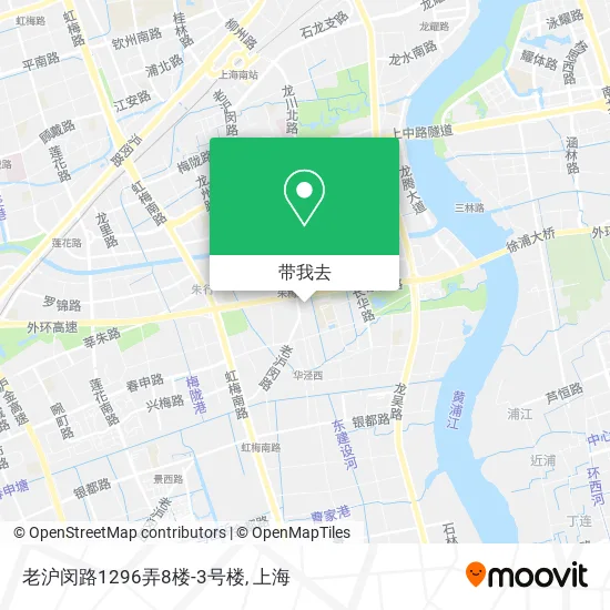老沪闵路1296弄8楼-3号楼地图
