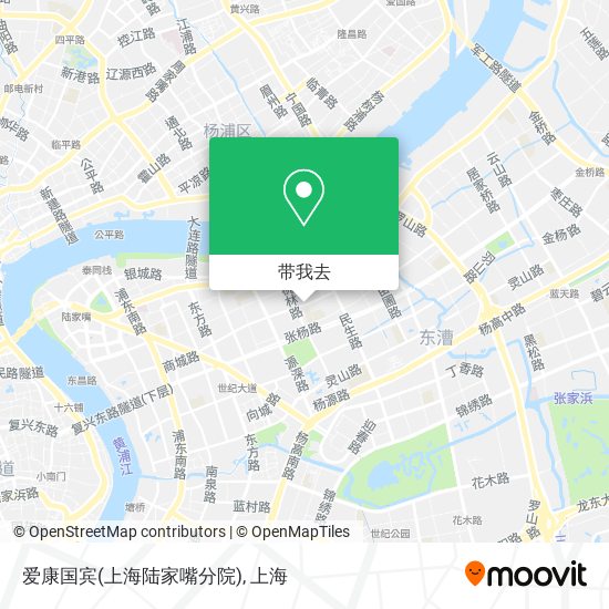 爱康国宾(上海陆家嘴分院)地图