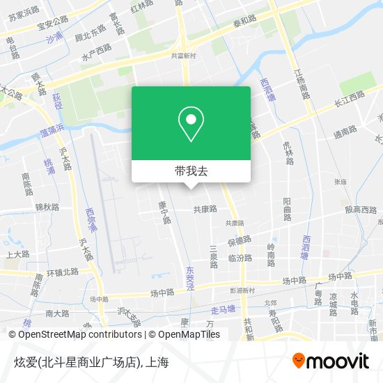 炫爱(北斗星商业广场店)地图