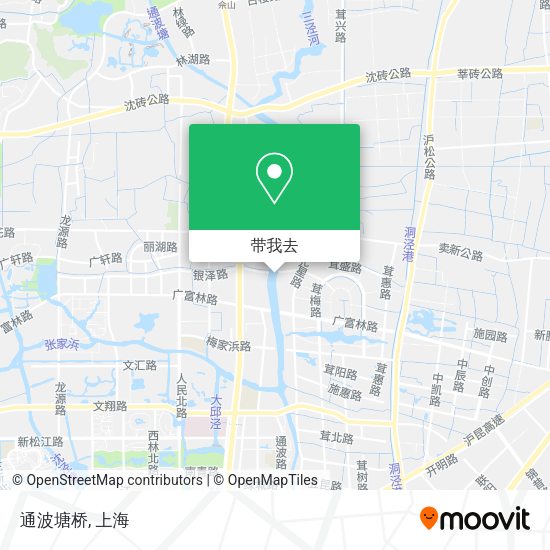 通波塘桥地图