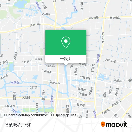 通波塘桥地图