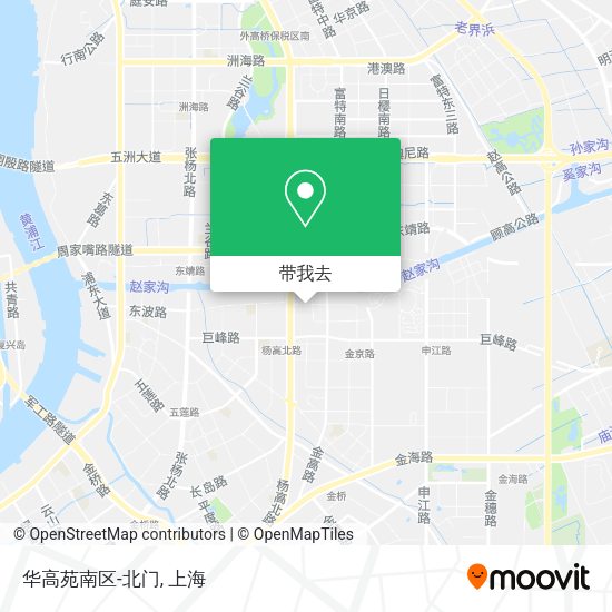 华高苑南区-北门地图