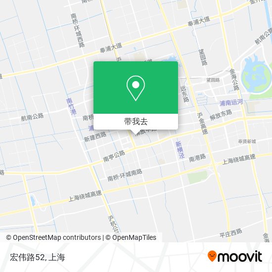 宏伟路52地图