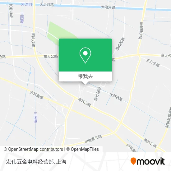 宏伟五金电料经营部地图