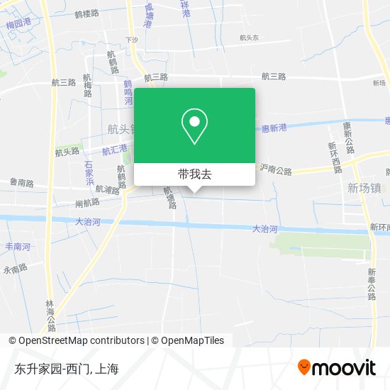 东升家园-西门地图