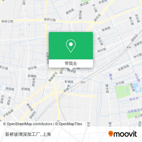 新桥玻璃深加工厂地图