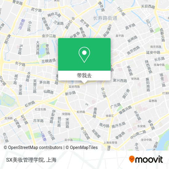 SX美妆管理学院地图