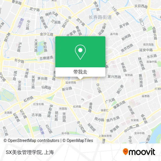 SX美妆管理学院地图