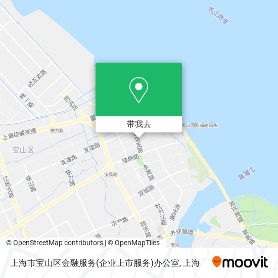 上海市宝山区金融服务(企业上市服务)办公室地图