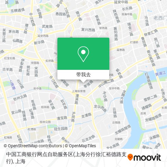 中国工商银行网点自助服务区(上海分行徐汇裕德路支行)地图