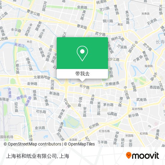 上海裕和纸业有限公司地图