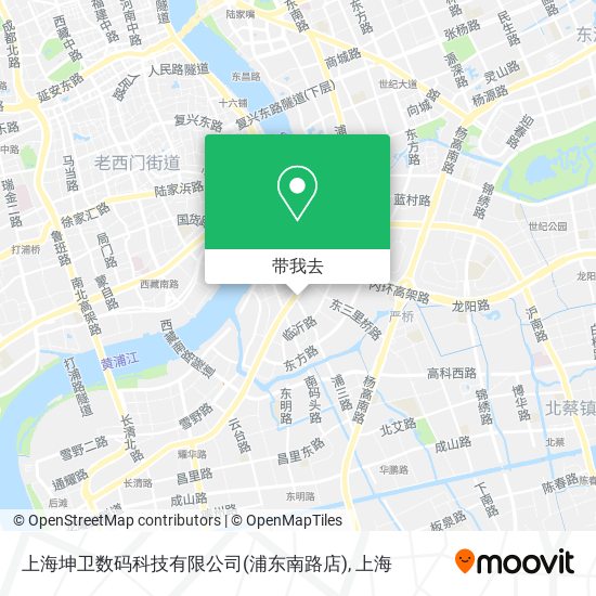 上海坤卫数码科技有限公司(浦东南路店)地图