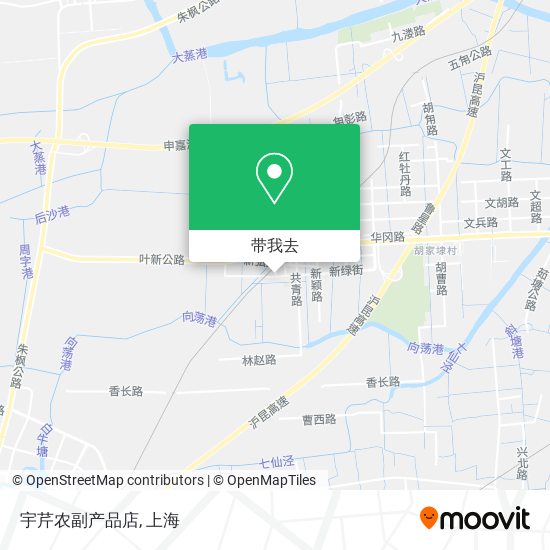 宇芹农副产品店地图