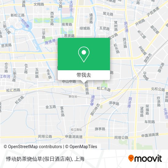 悸动奶茶烧仙草(假日酒店南)地图