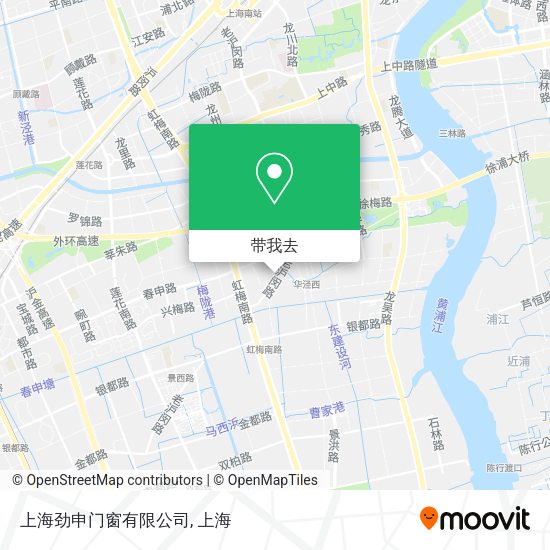 上海劲申门窗有限公司地图