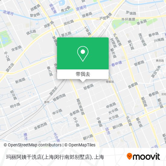 玛丽阿姨干洗店(上海闵行南郊别墅店)地图