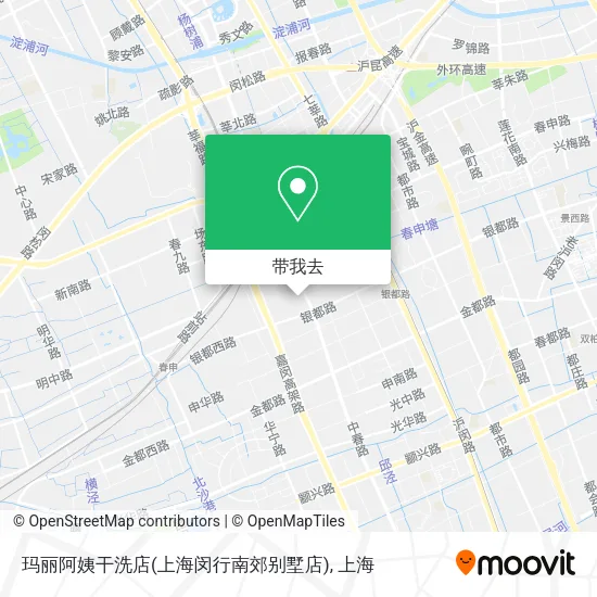 玛丽阿姨干洗店(上海闵行南郊别墅店)地图