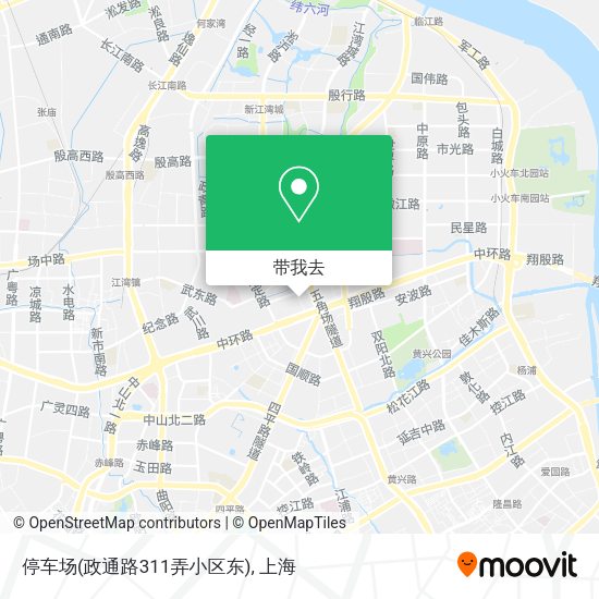停车场(政通路311弄小区东)地图