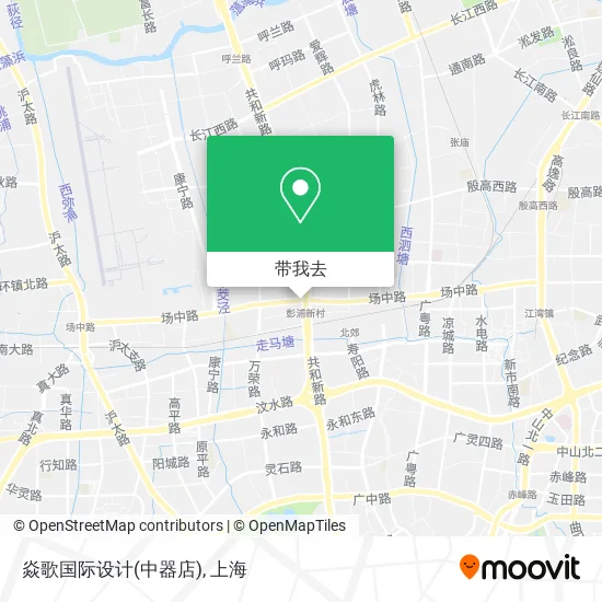 焱歌国际设计(中器店)地图