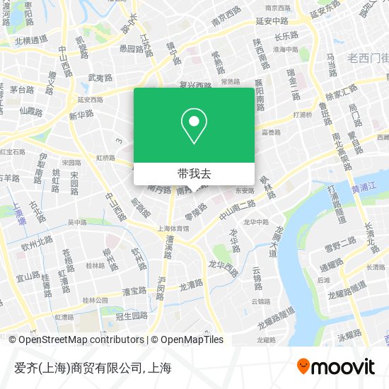 爱齐(上海)商贸有限公司地图