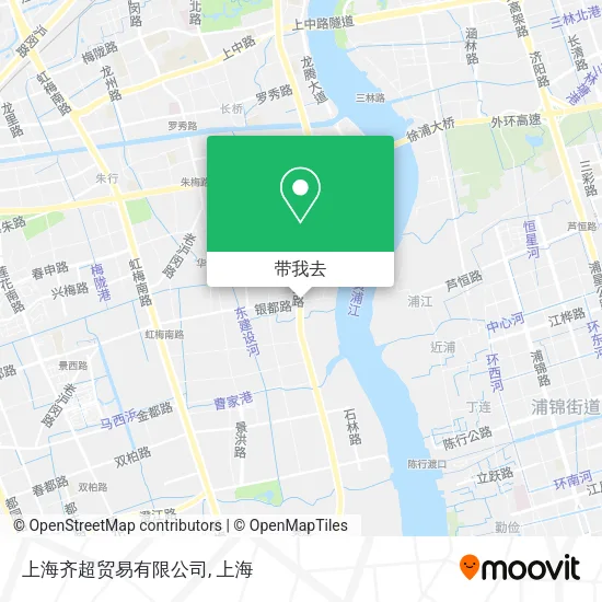 上海齐超贸易有限公司地图