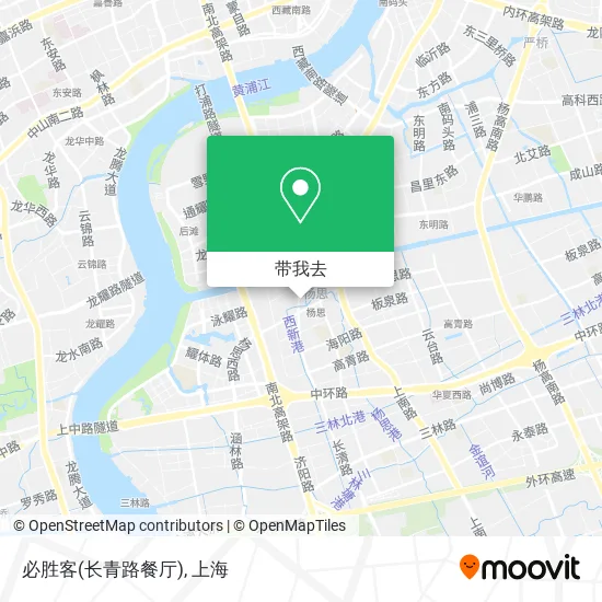 必胜客(长青路餐厅)地图