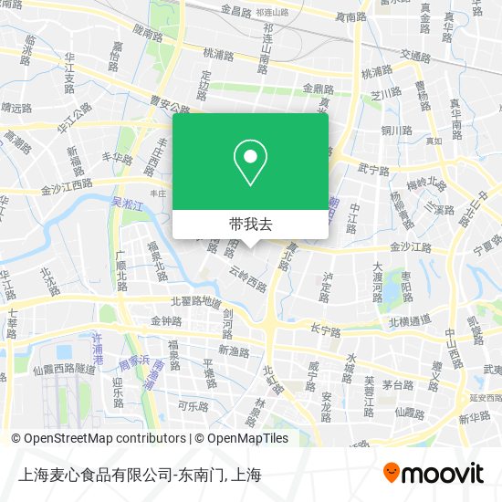上海麦心食品有限公司-东南门地图