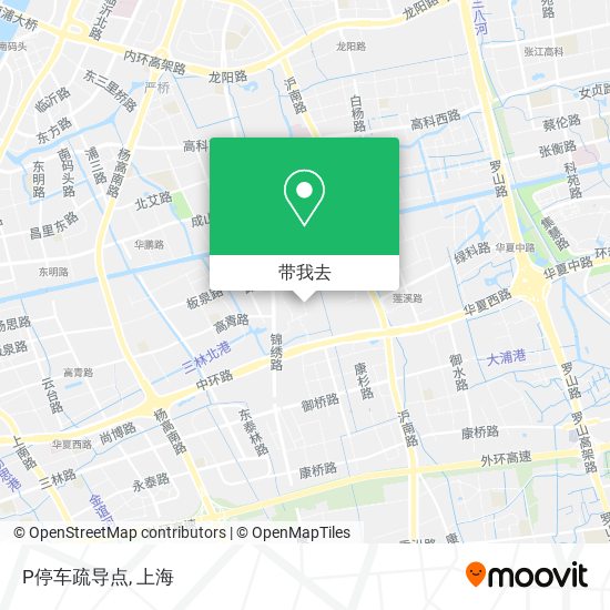 P停车疏导点地图