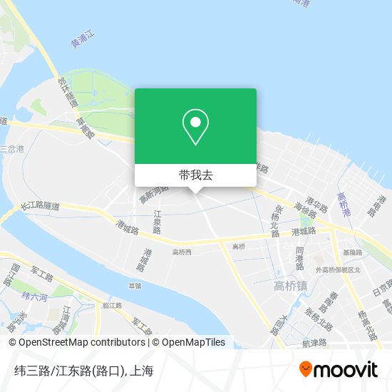 纬三路/江东路(路口)地图