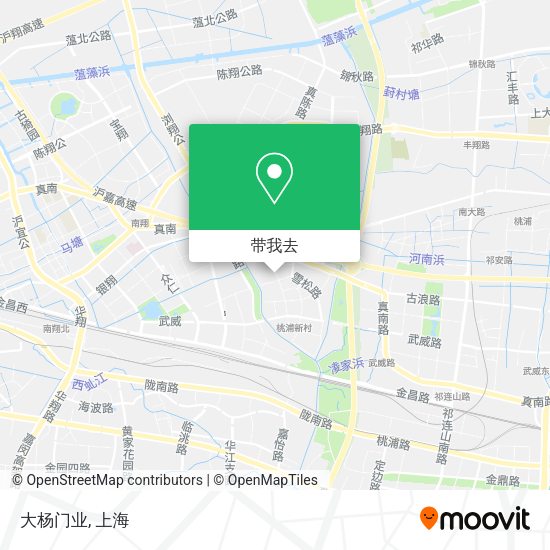 大杨门业地图